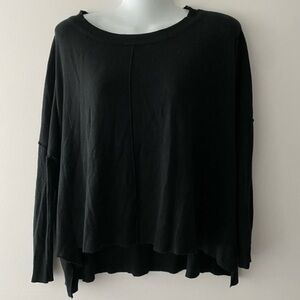 VICI sweater oversized fitted long sleeves high low